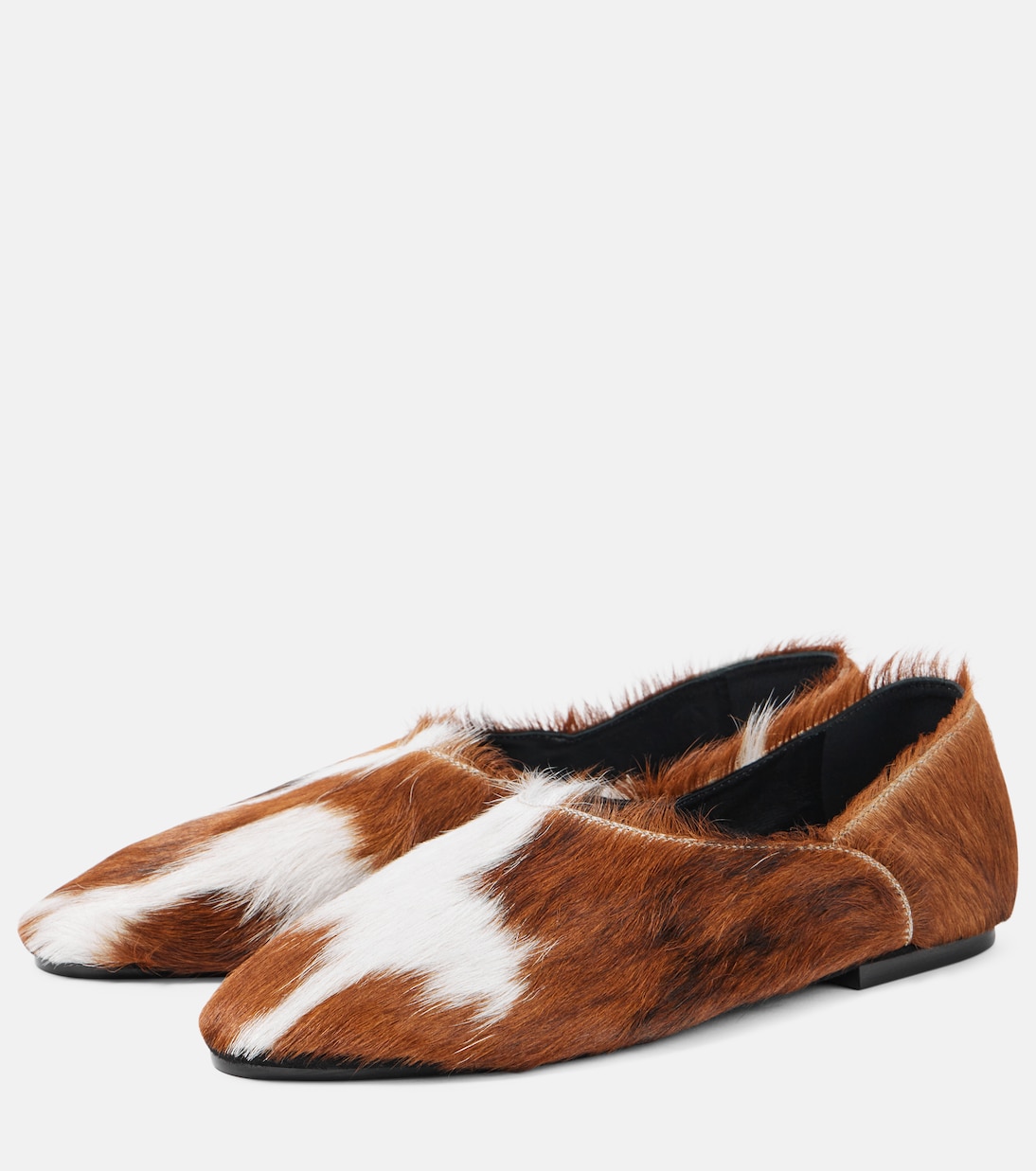 Calf hair slip-on shoes | Jil Sander