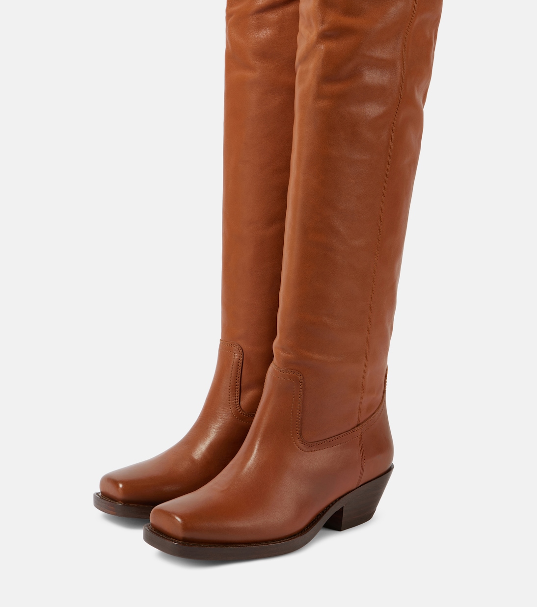 Botas mosqueteras Amati de piel | Isabel Marant