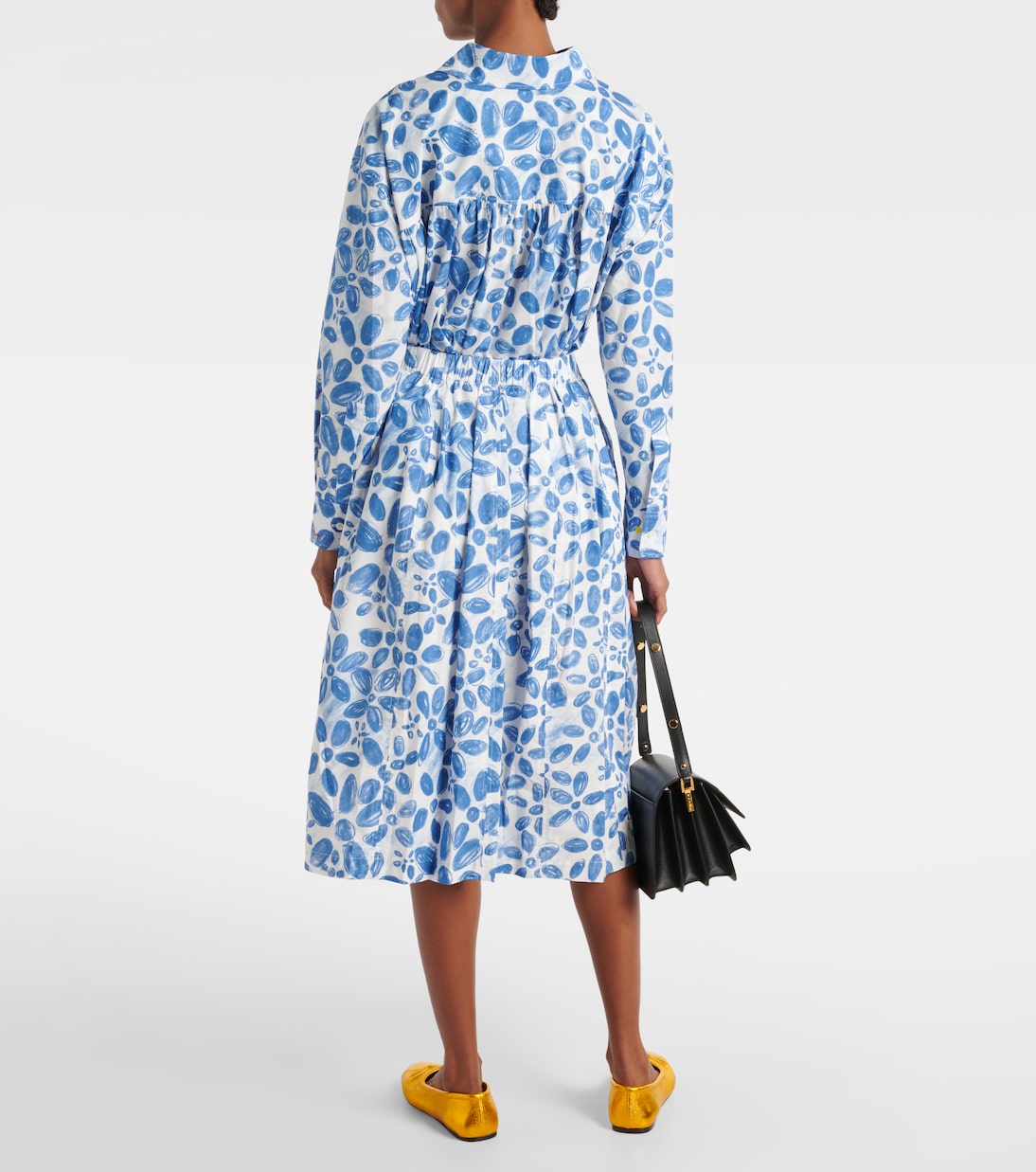 Jupe midi en coton | Marni