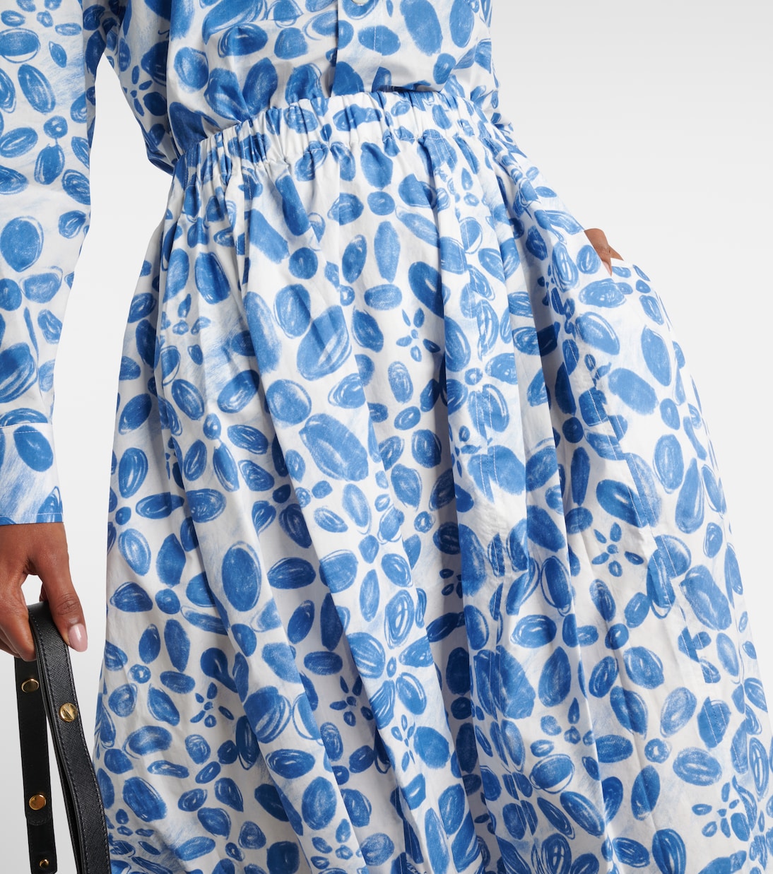 Jupe midi en coton | Marni