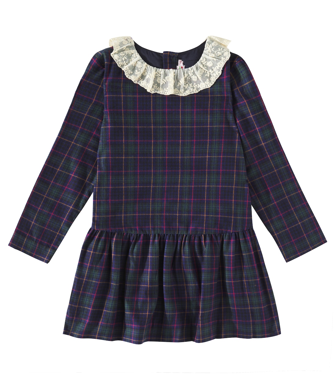Kleid Mariela aus Baumwolle mit Spitze | Bonpoint