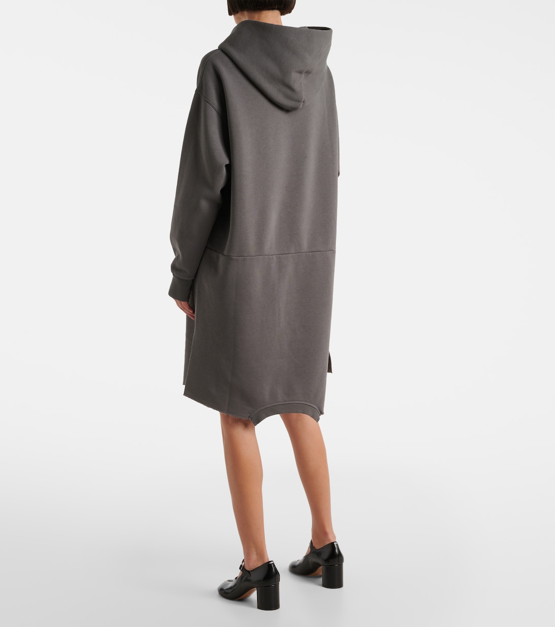 Abito midi in jersey di misto cotone | MM6 Maison Margiela
