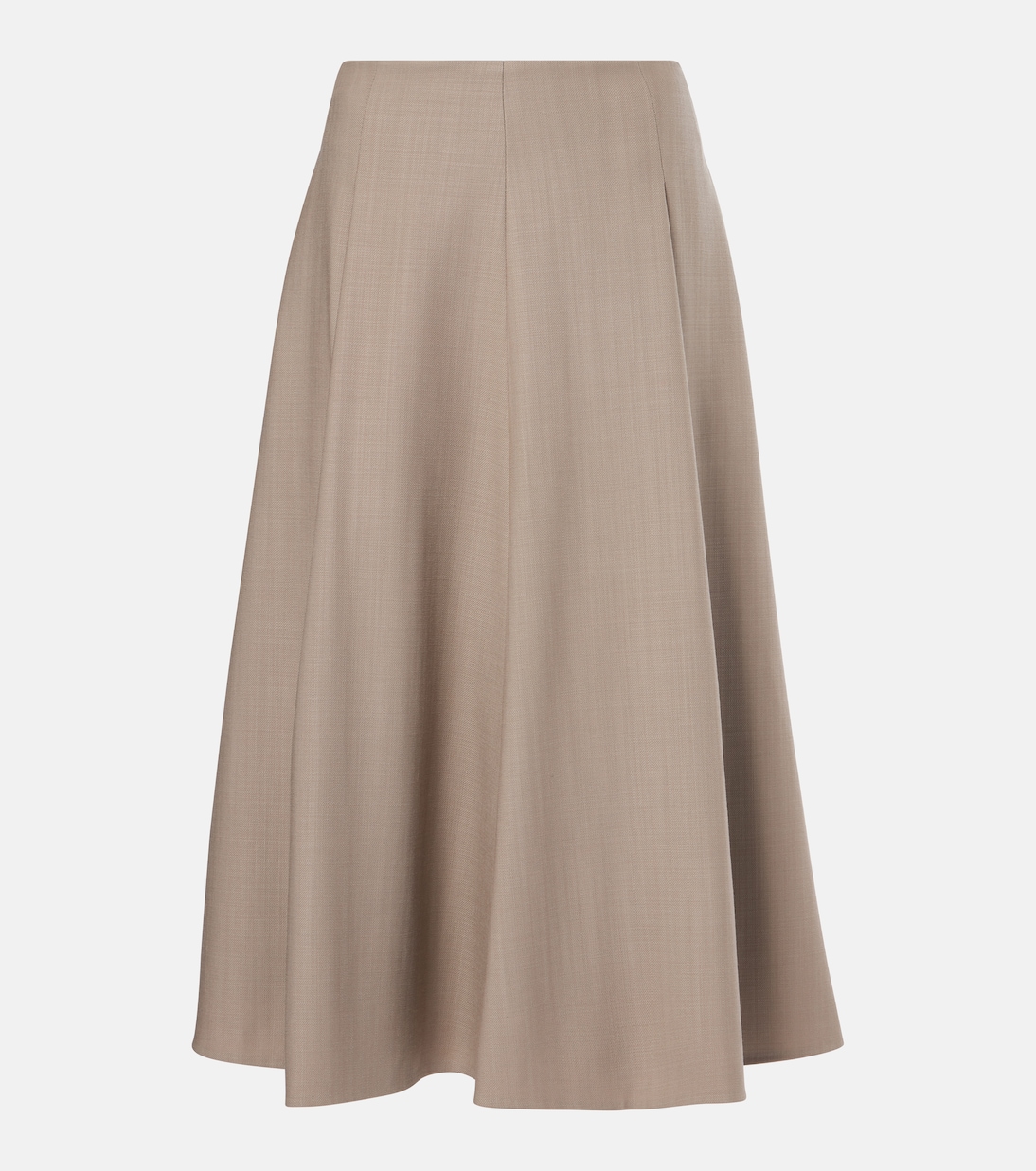 Jupe midi en laine | Brunello Cucinelli