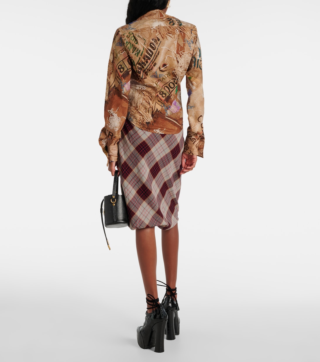 Drunken ruffled cotton shirt | Vivienne Westwood