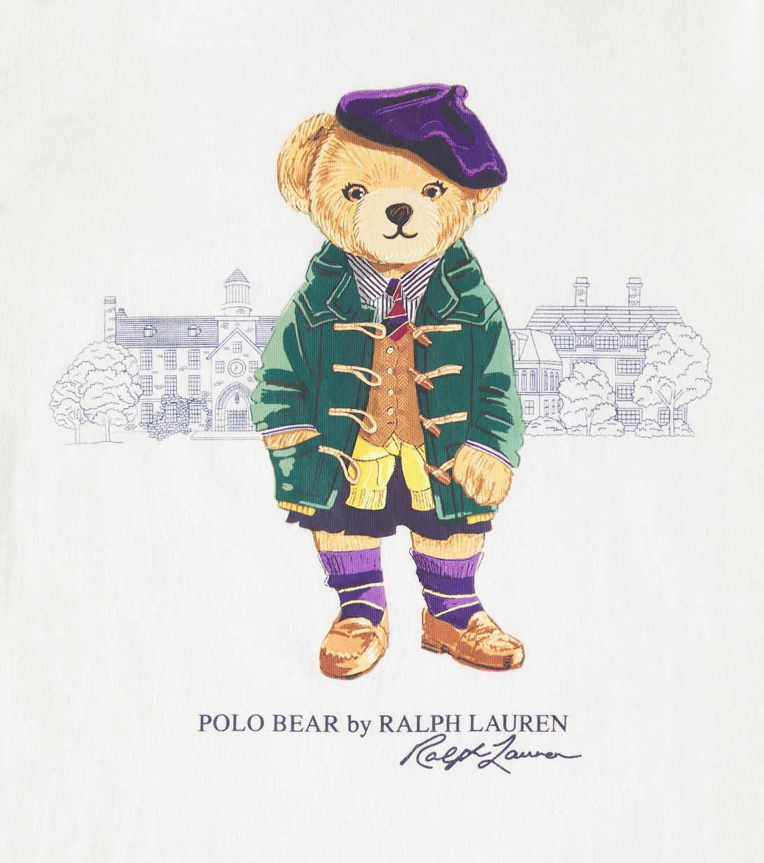 T-shirt Polo Bear en coton | Polo Ralph Lauren Kids
