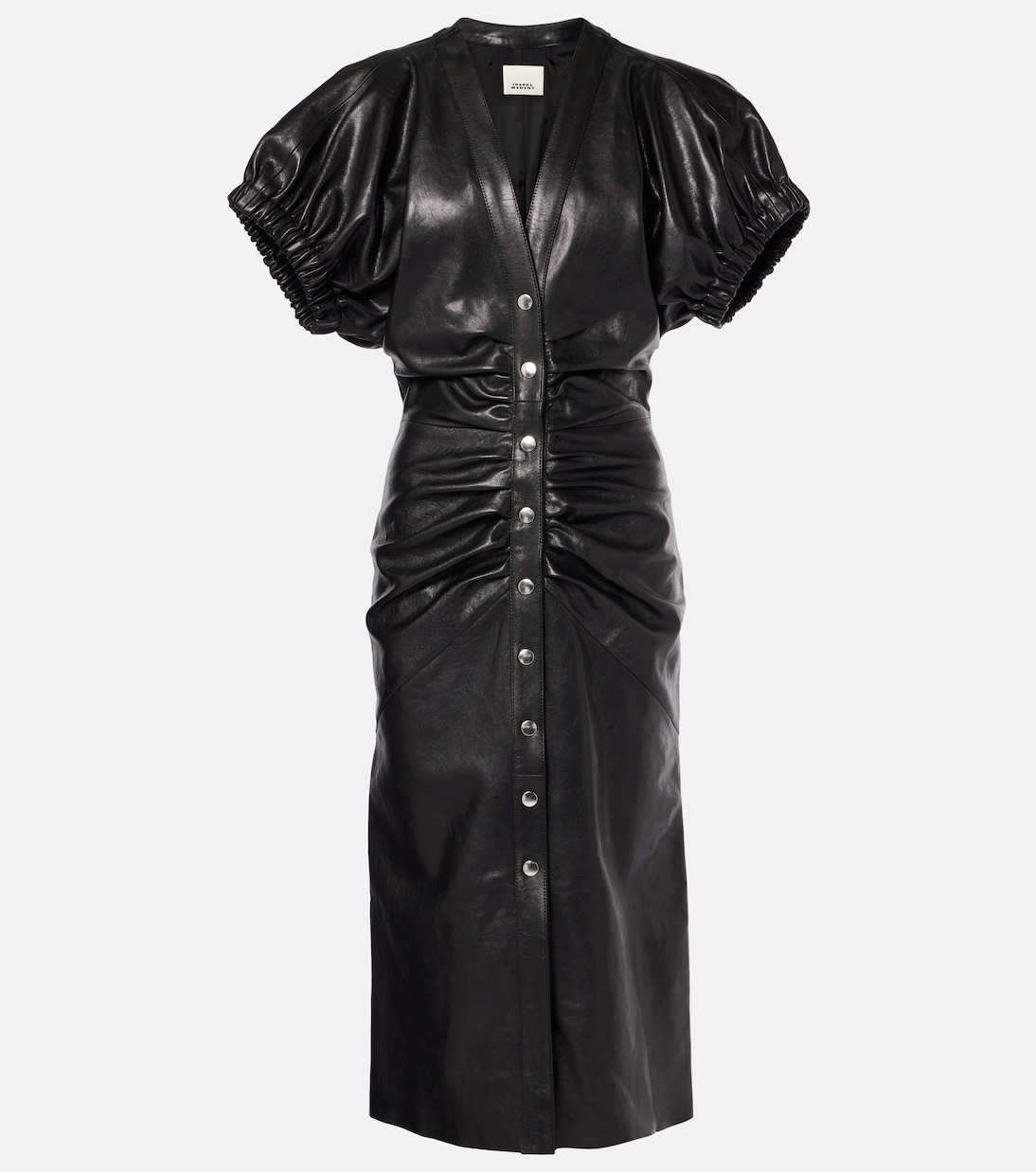 Abito midi Carly in pelle | Isabel Marant