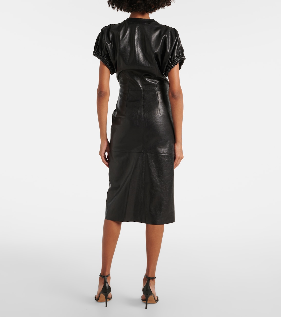 Abito midi Carly in pelle | Isabel Marant