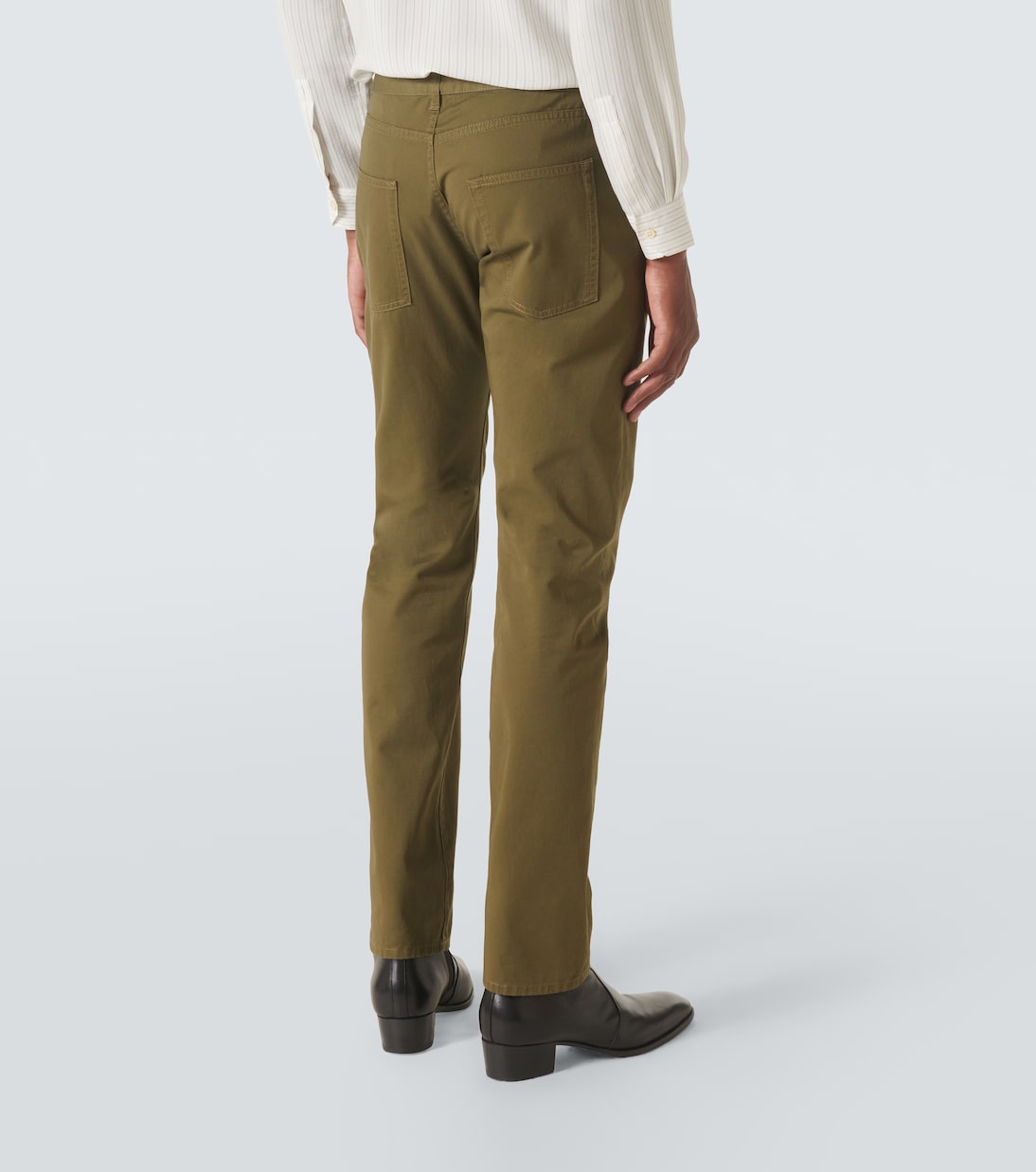Pantalon slim à taille mi-haute | Saint Laurent