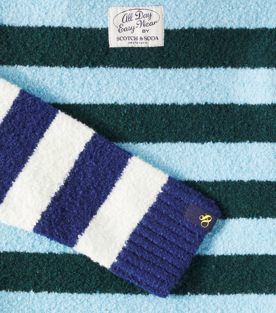 Pull rayé en coton mélangé | Scotch & Soda Kids