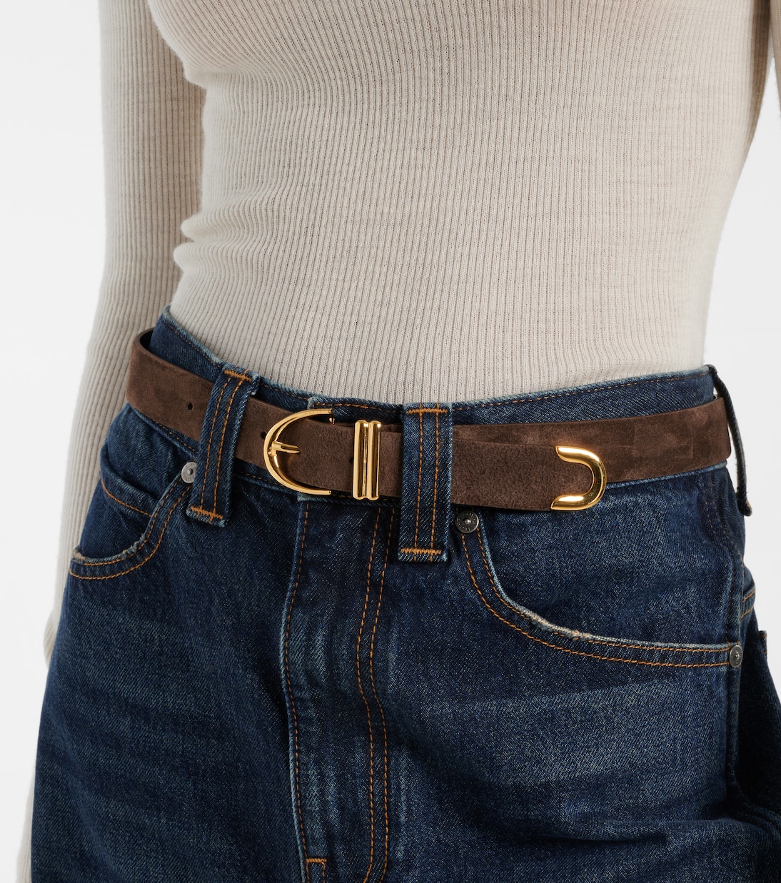 Cintura Bambi in suede | Khaite