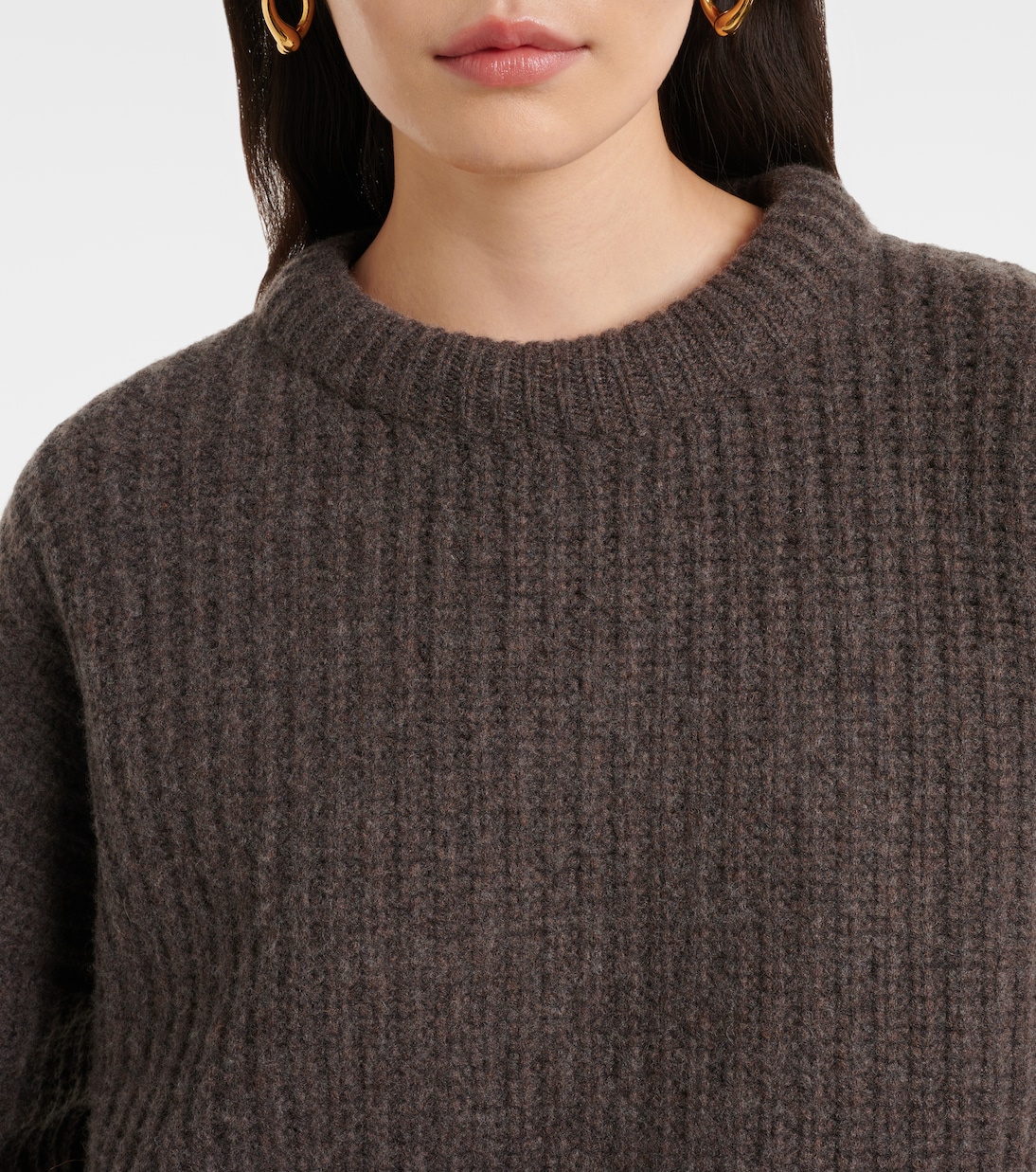 Pullover in maglia a coste | Aya Muse