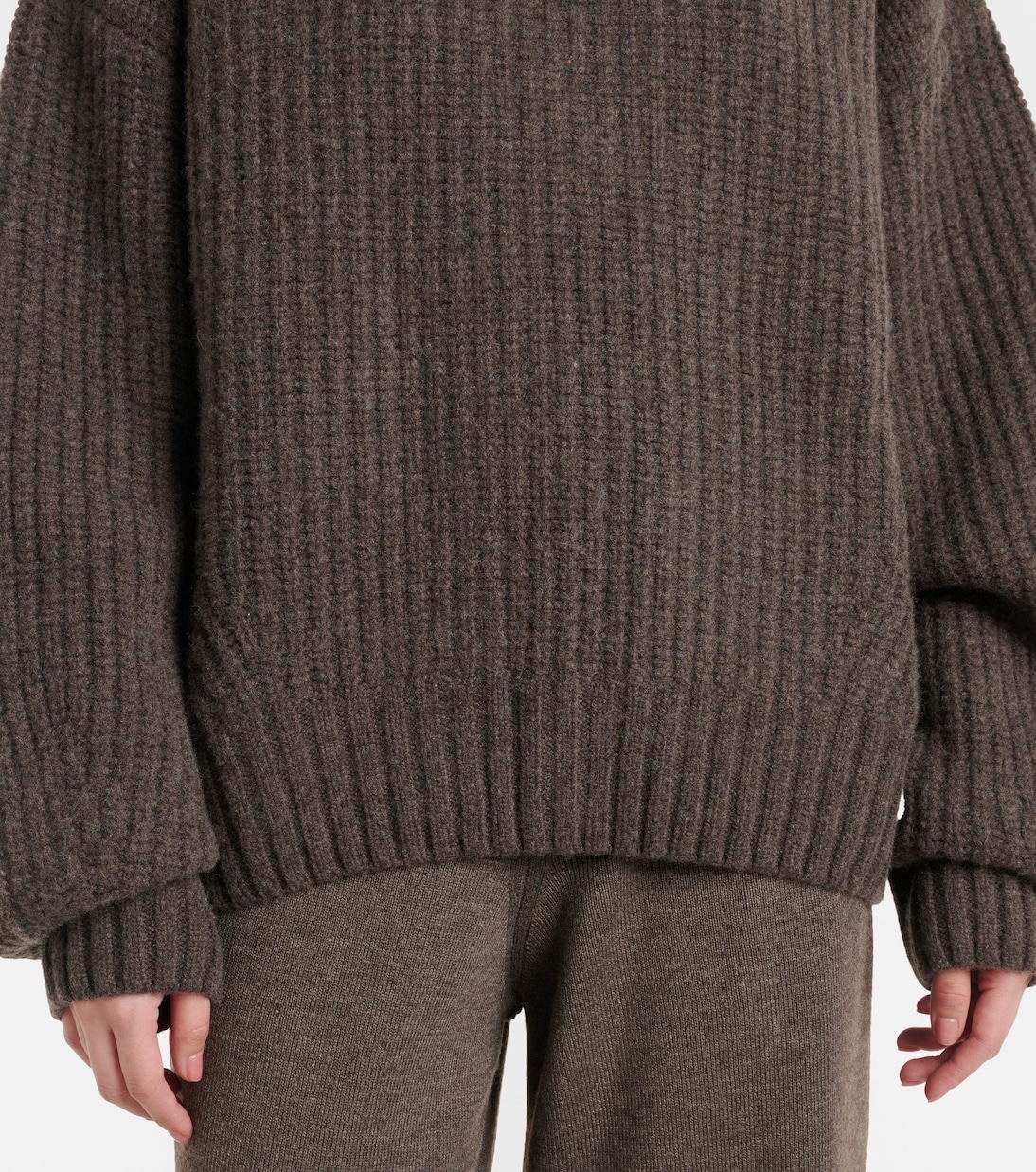 Pullover in maglia a coste | Aya Muse