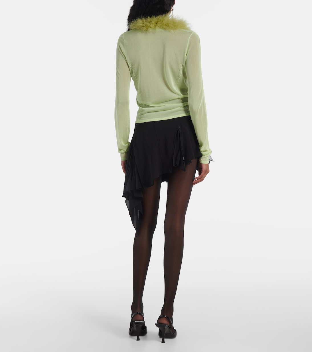 Strumpfhose mit Kristallen | Blumarine