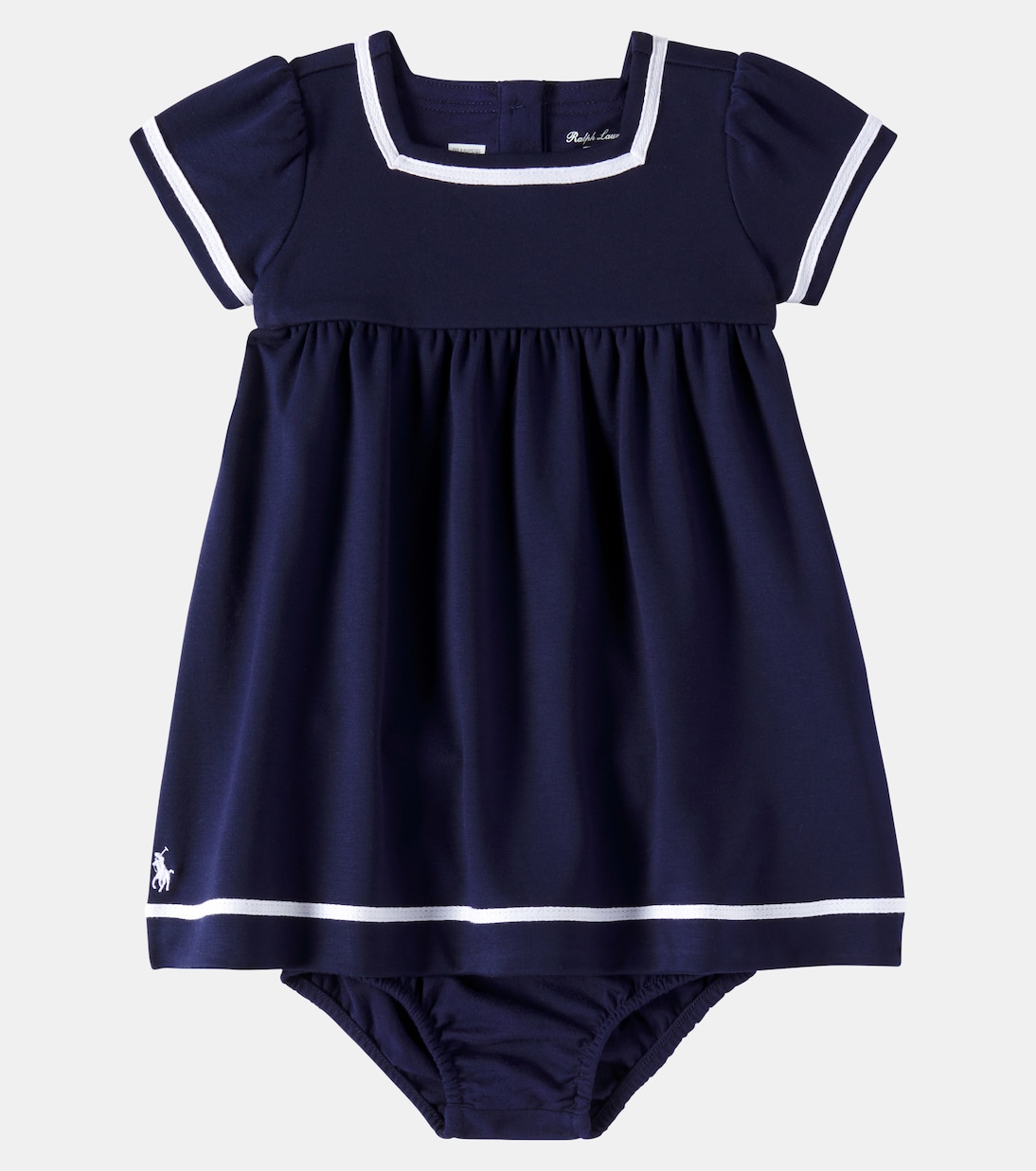 Baby cotton polo dress | Polo Ralph Lauren Kids