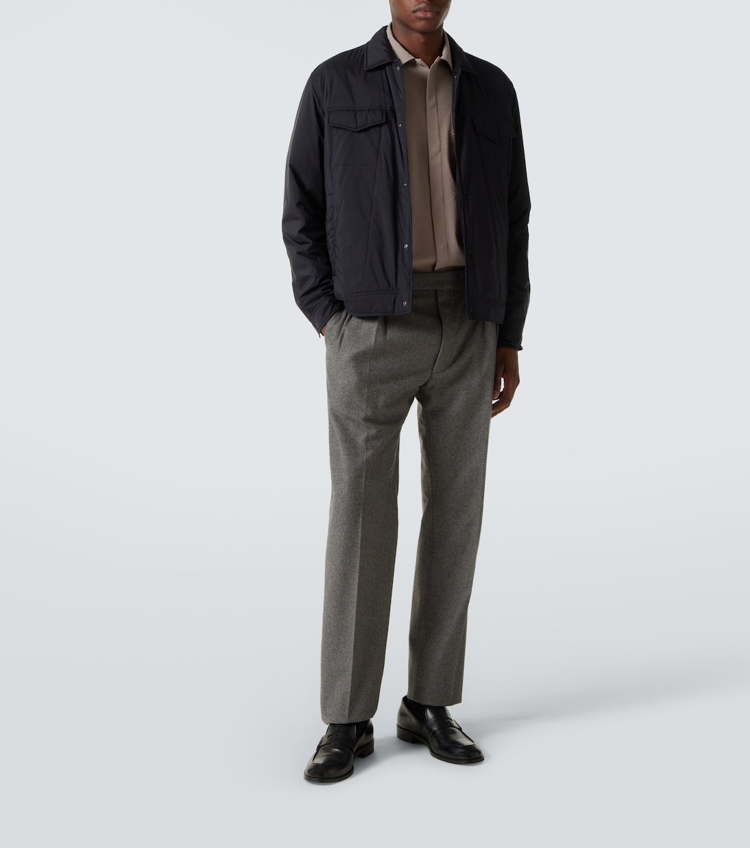 Polo in seersucker a righe | Herno