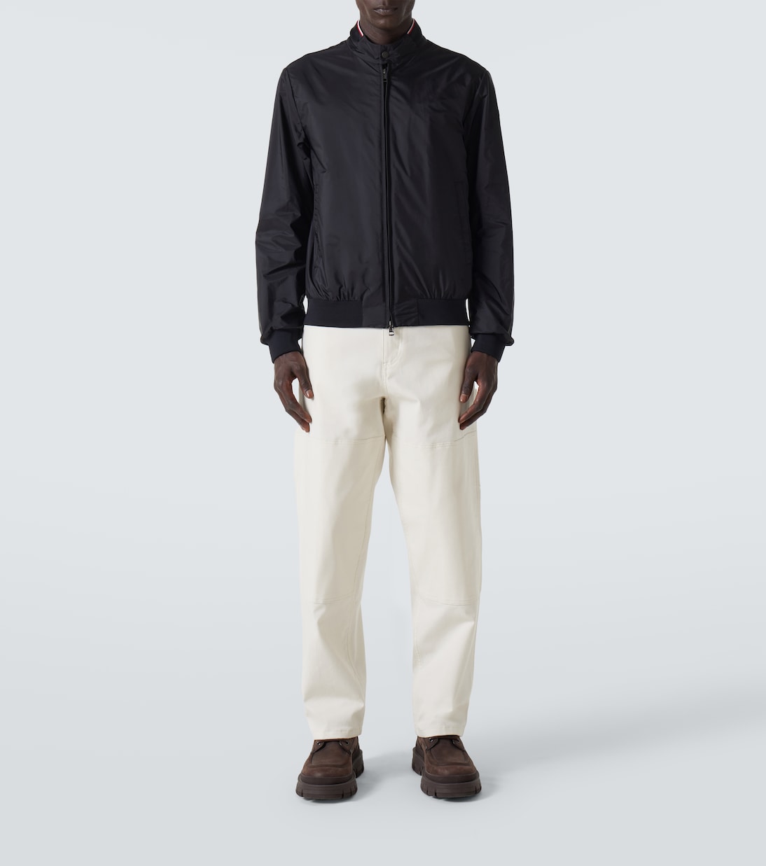 Felpa Reppe con zip e logo | Moncler