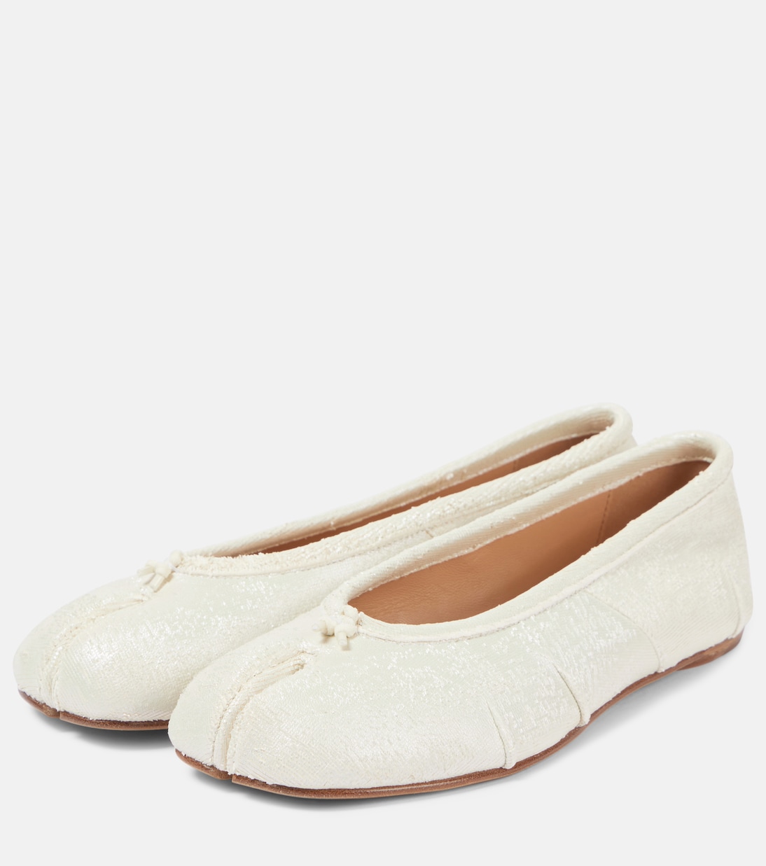 Ballerinas Tabi aus Leder | Maison Margiela