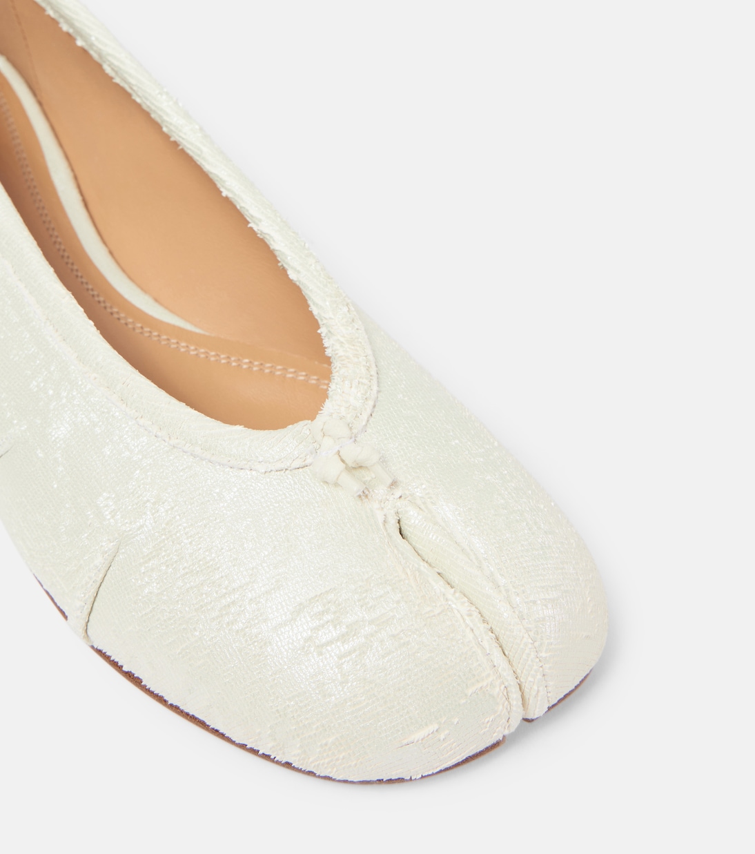 Ballerinas Tabi aus Leder | Maison Margiela