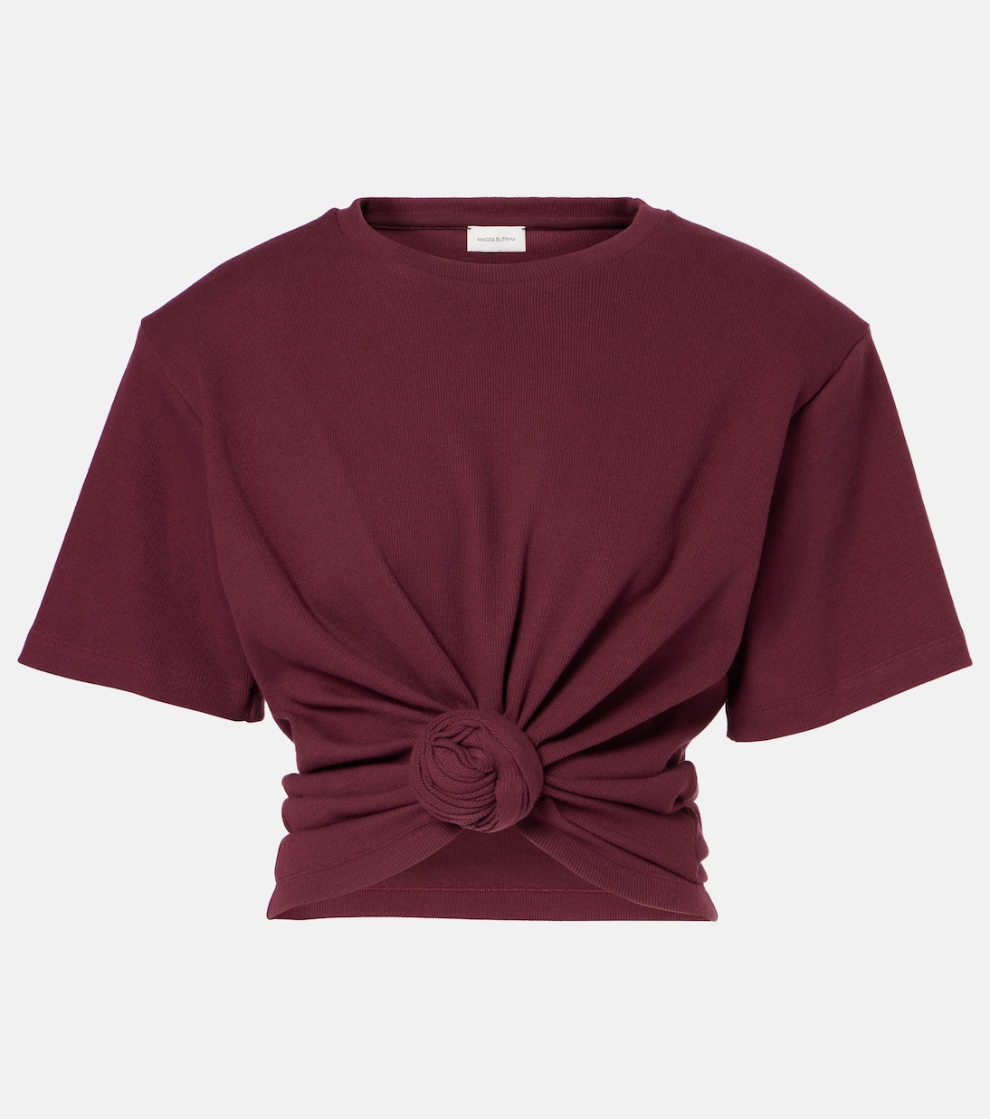 Cotton-blend jersey T-shirt | Magda Butrym