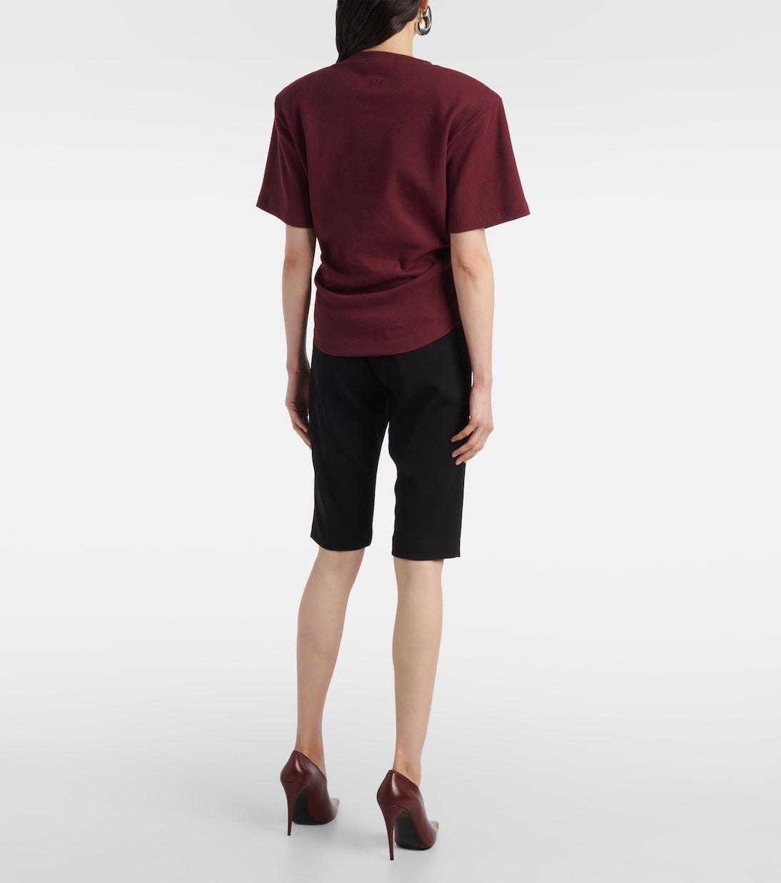 Cotton-blend jersey T-shirt | Magda Butrym