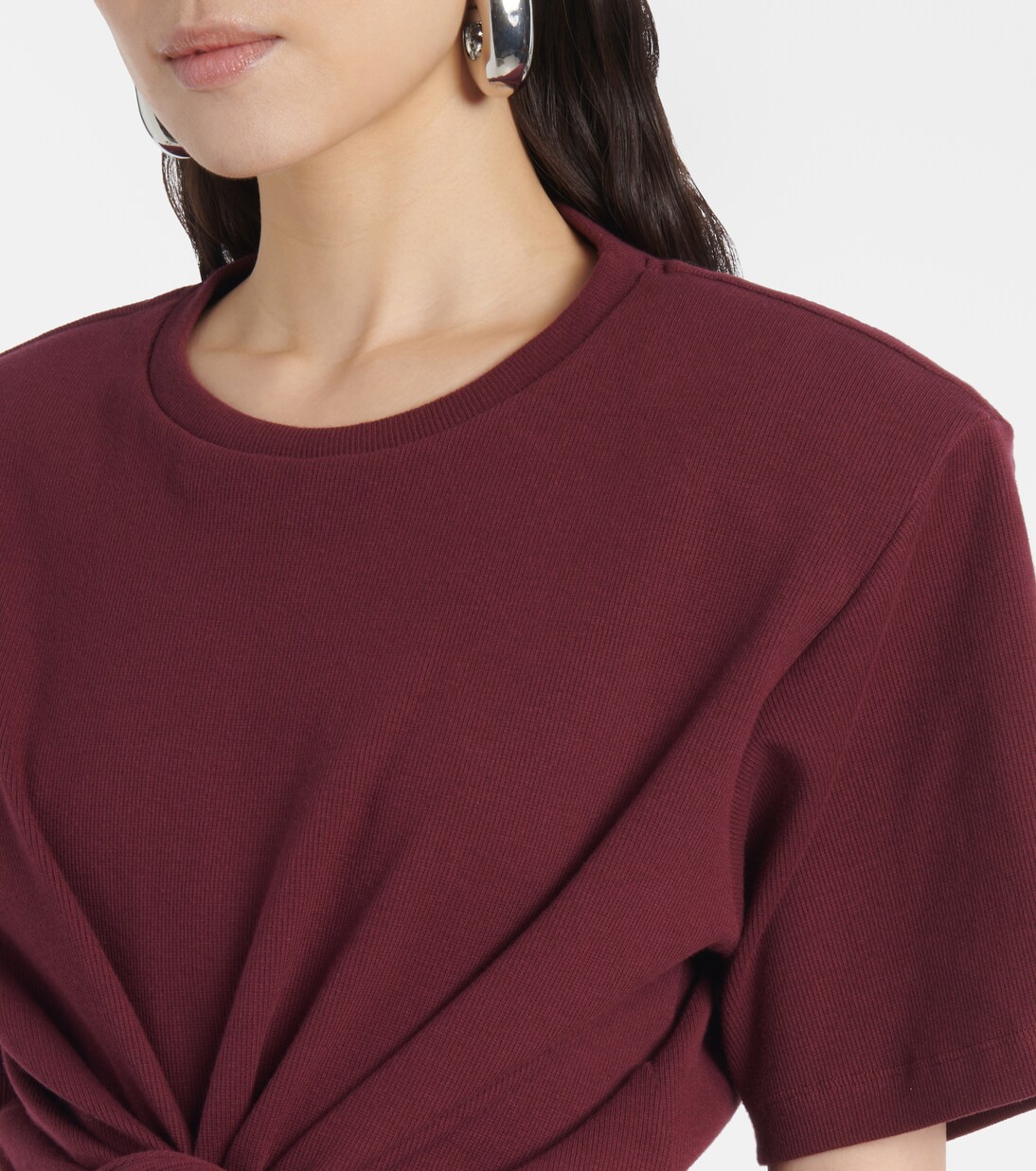 Cotton-blend jersey T-shirt | Magda Butrym