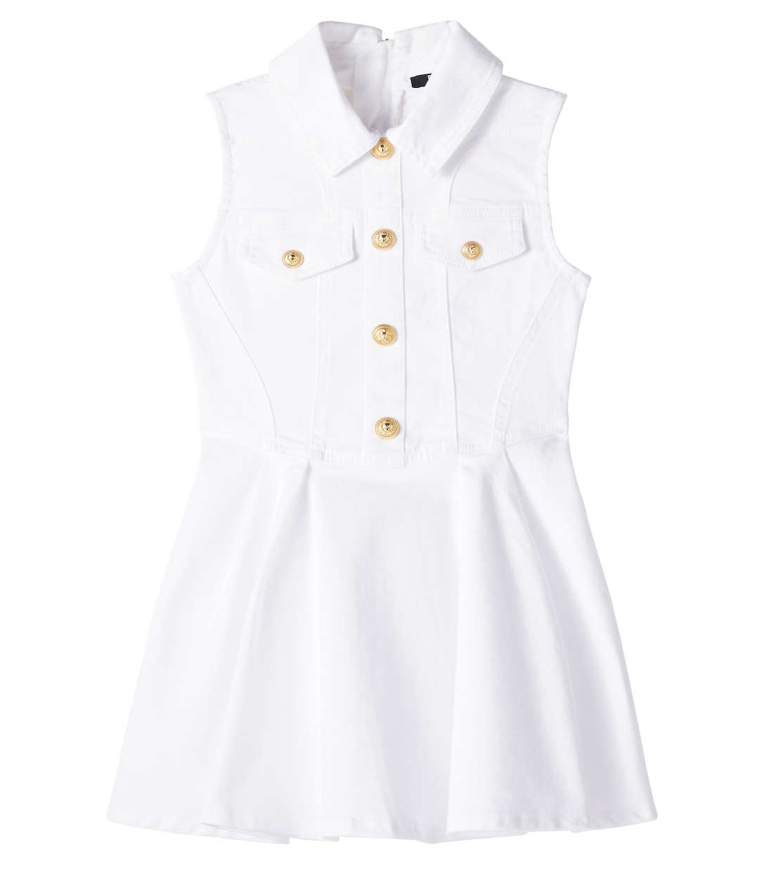 Robe en jean  | Balmain Kids