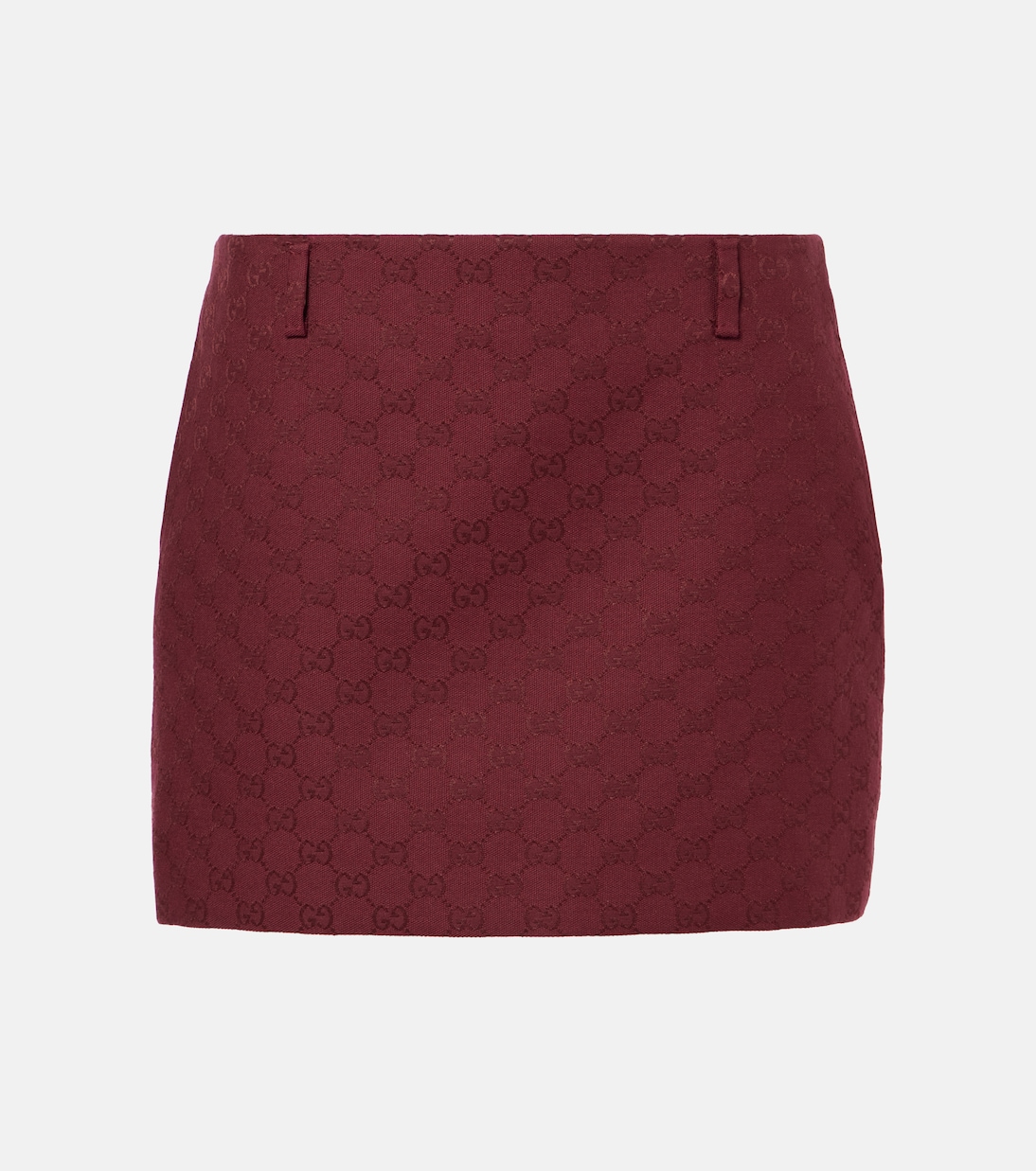 GG canvas cotton-blend miniskirt | Gucci
