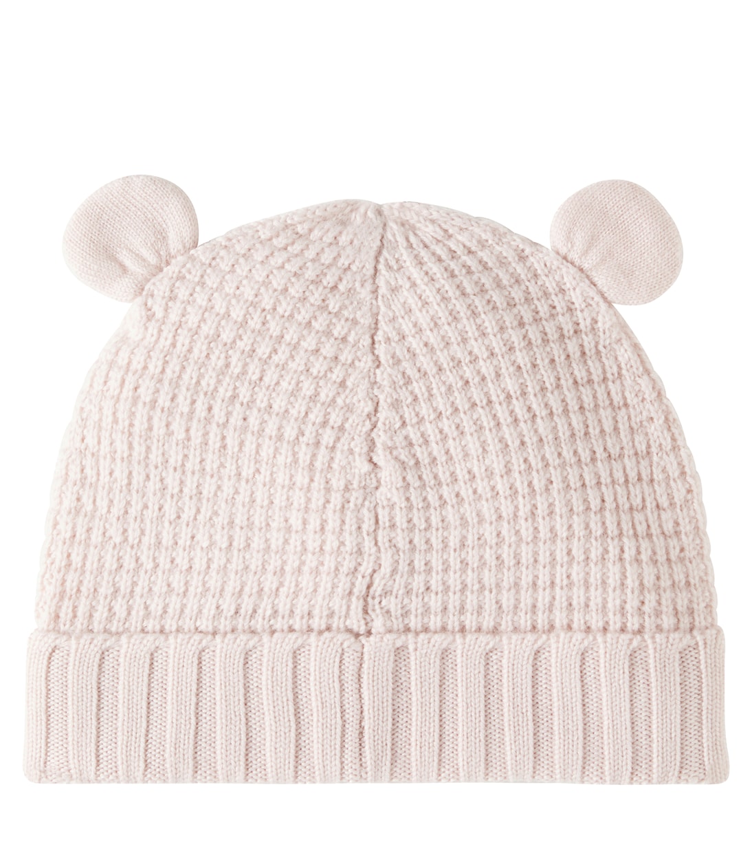 Baby waffle-knit virgin wool beanie | Moncler Enfant