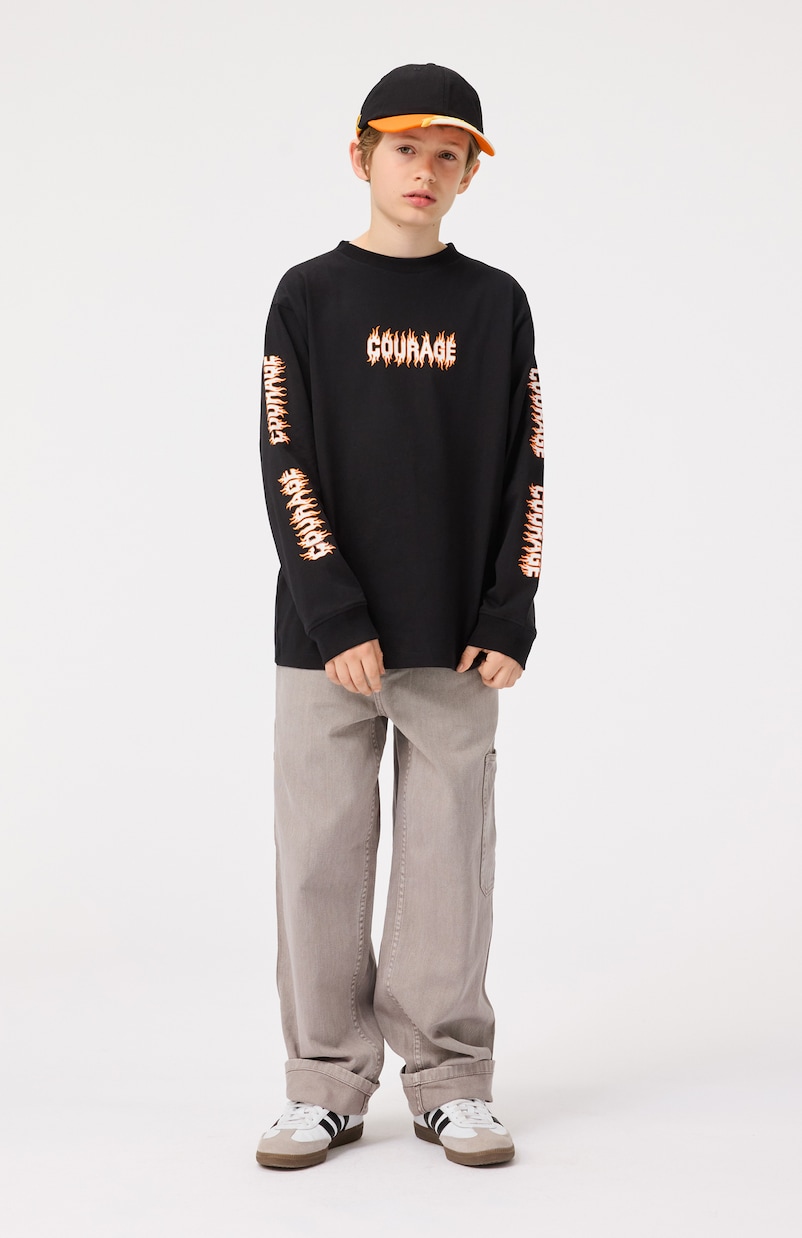 Rube printed cotton T-shirt | Molo