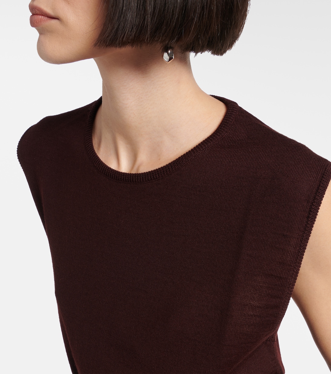 Wool-blend top | Lemaire