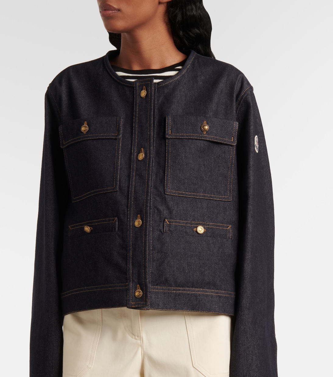Veste Tencin en denim | Moncler