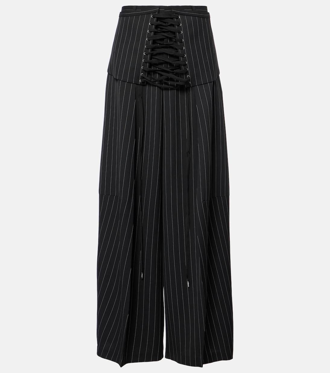Pantaloni a gamba larga in lana vergine | Jean Paul Gaultier