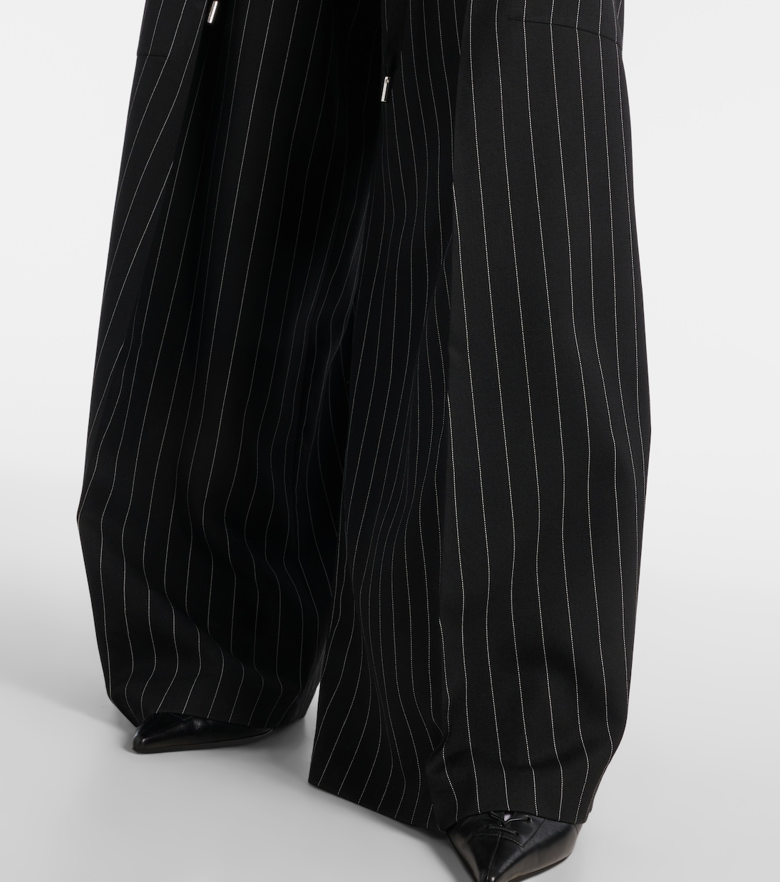 Pantaloni a gamba larga in lana vergine | Jean Paul Gaultier