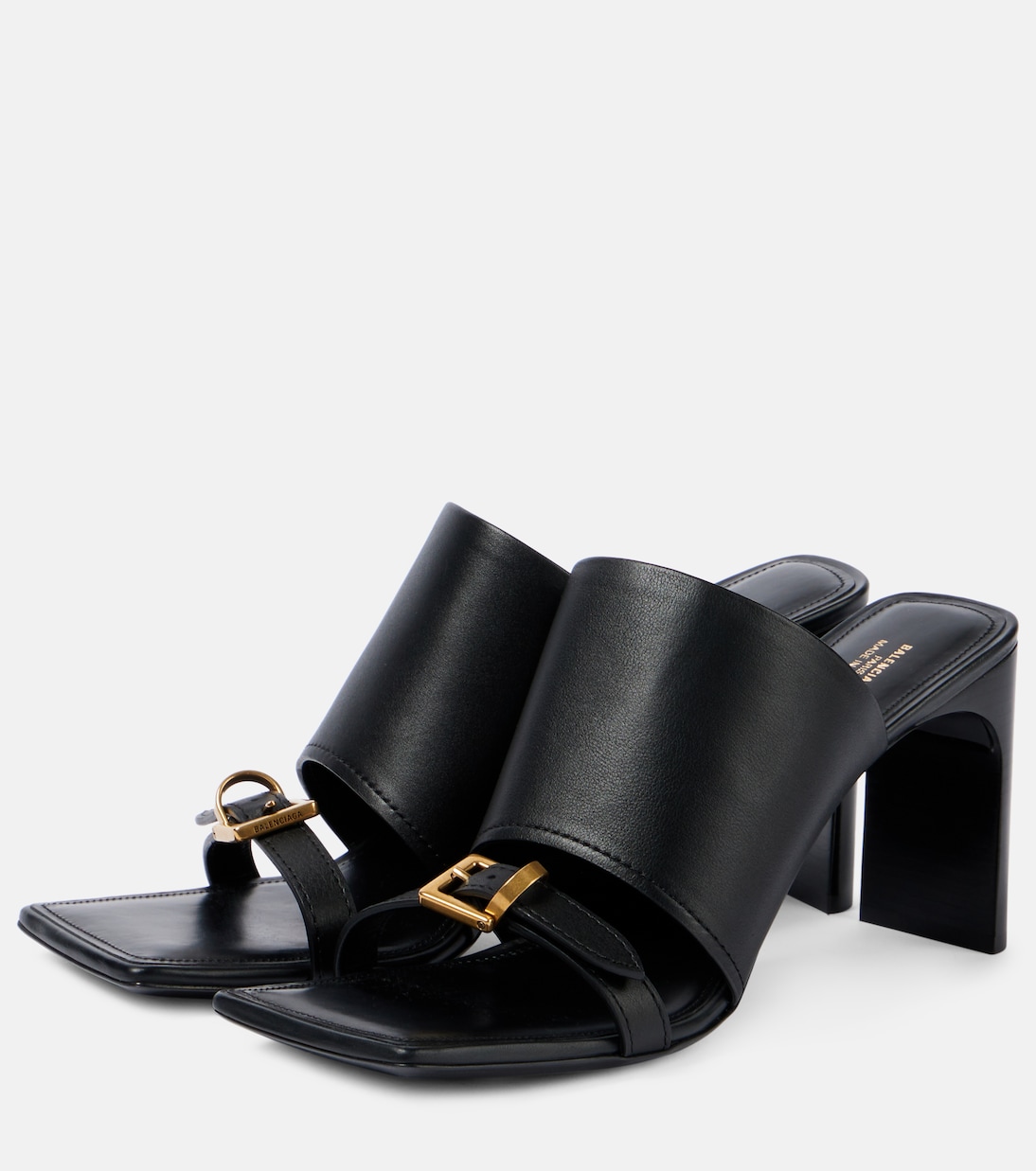 Mules Bel Air 80 en cuir | Balenciaga