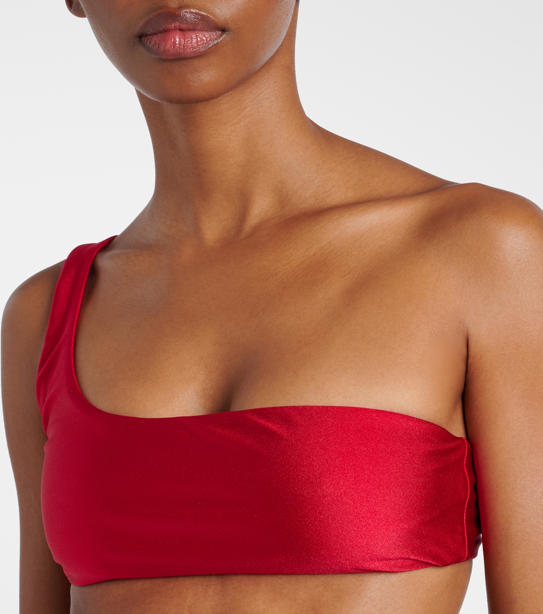 Top de bikini asimétrico Eliza | Jade Swim