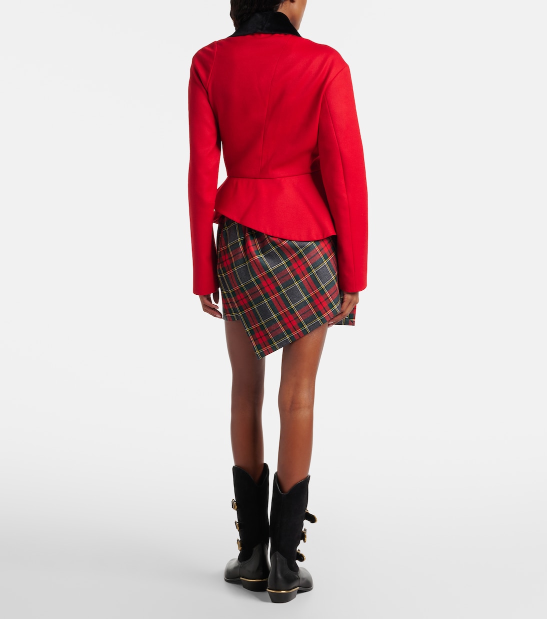 Stormy asymmetric virgin wool jacket | Vivienne Westwood
