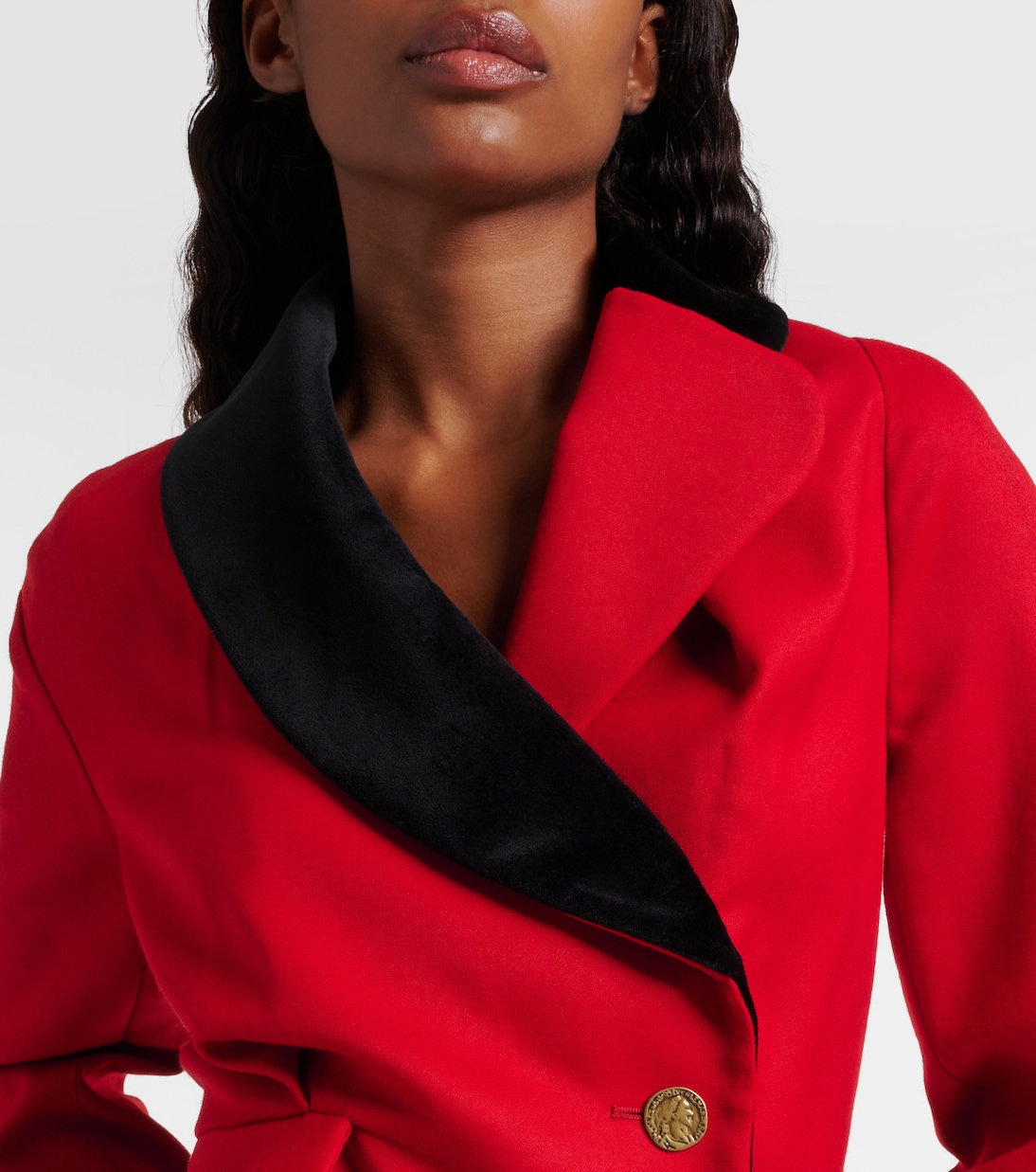 Stormy asymmetric virgin wool jacket | Vivienne Westwood