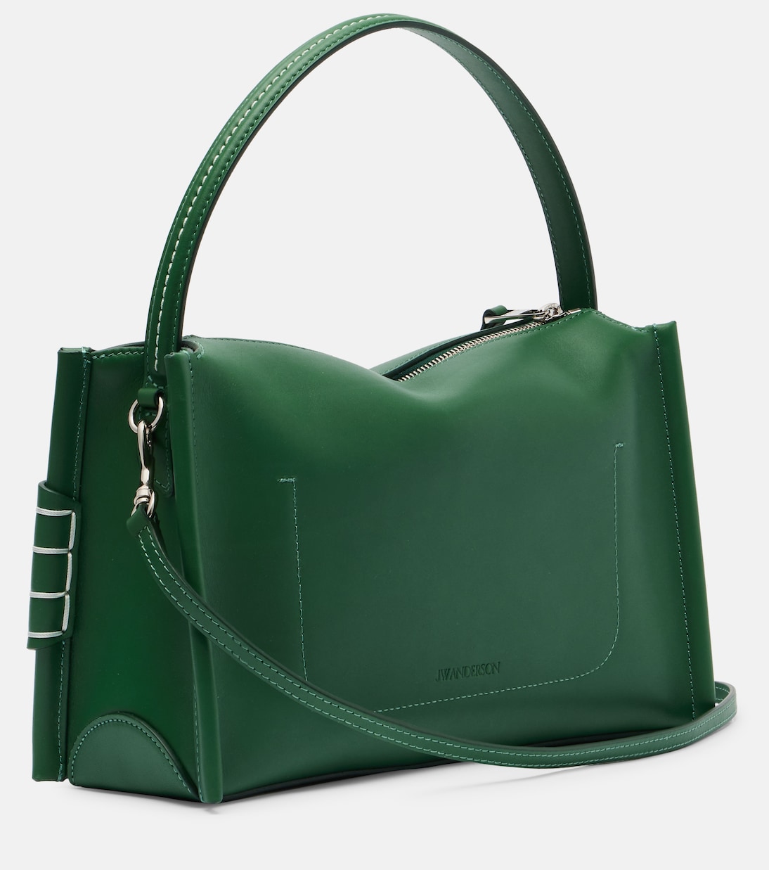 Loafer leather shoulder bag | JW Anderson