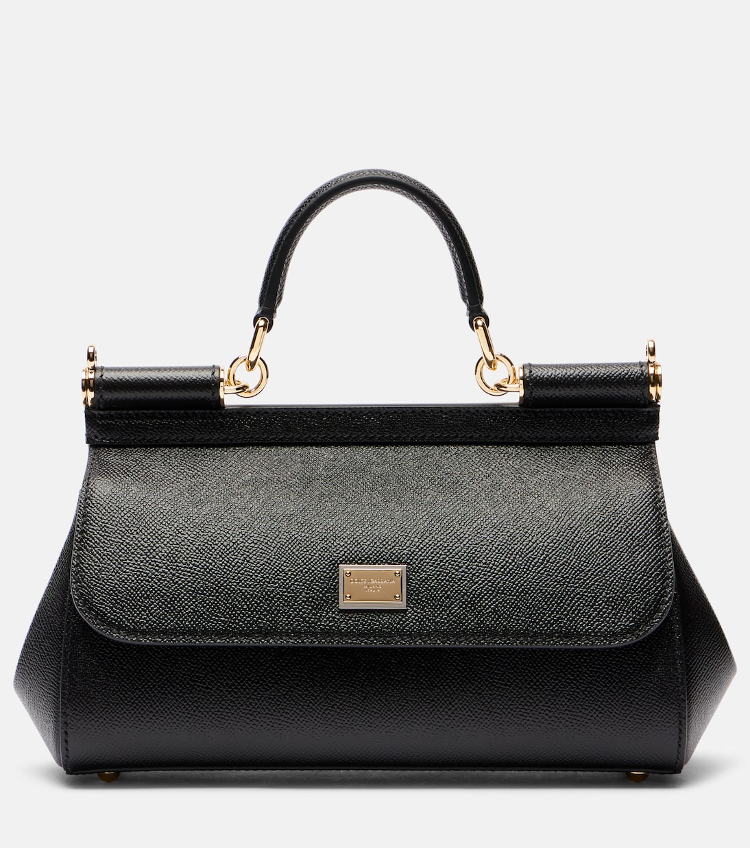 Tote Sicily EW Small aus Leder  | Dolce&Gabbana