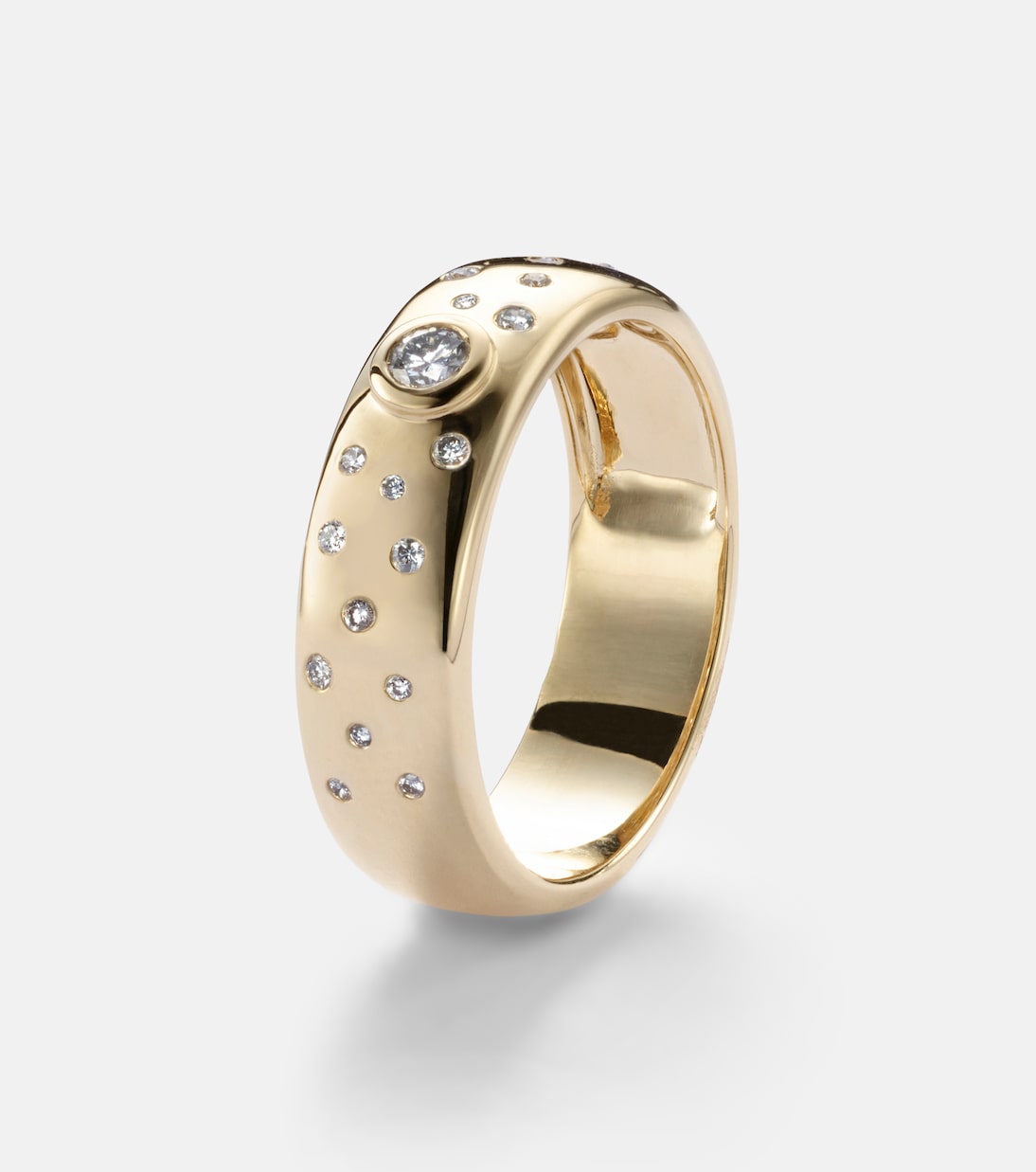 Bague en or 14 ct et diamants | Roxanne First