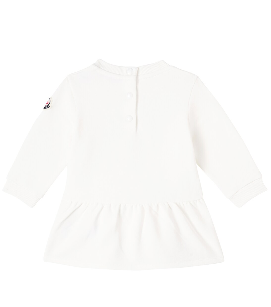 Baby printed cotton-blend jersey dress | Moncler Enfant