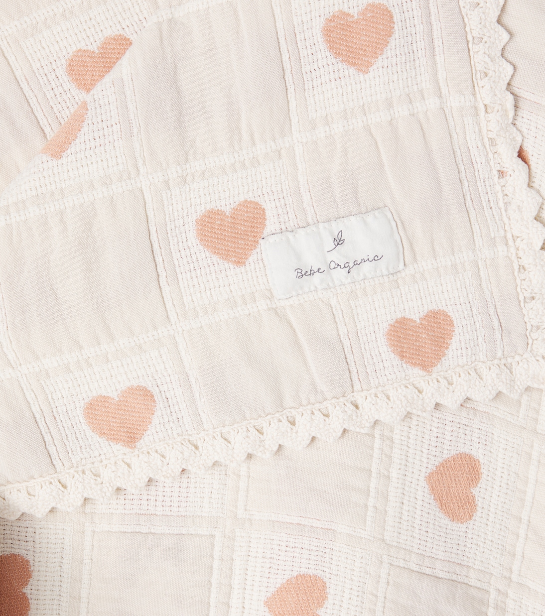 Baby Decke Heart aus Baumwolle | Bebe Organic