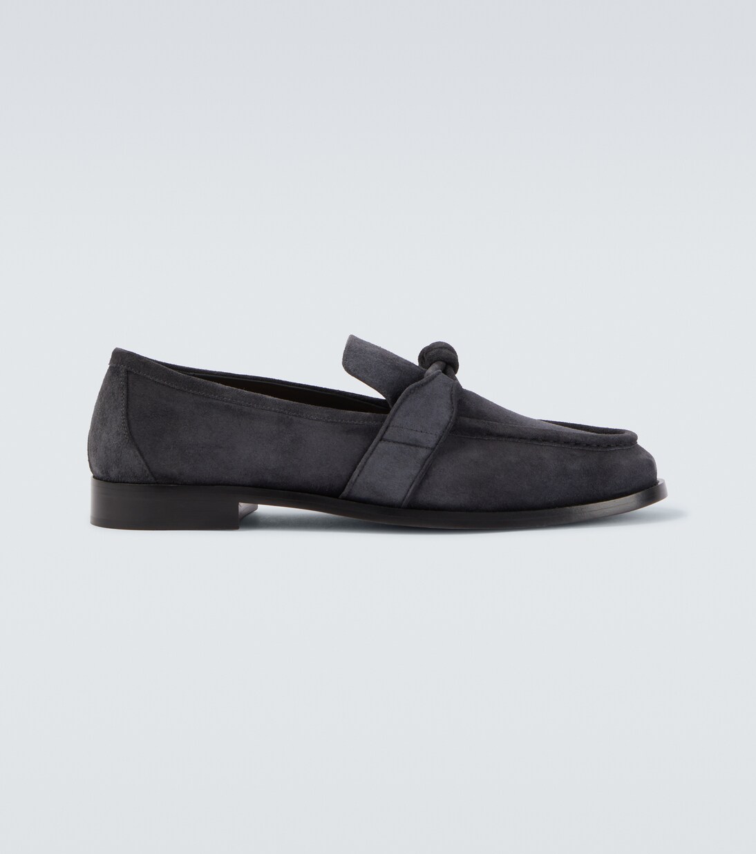Astaire Knot suede loafers | Bottega Veneta