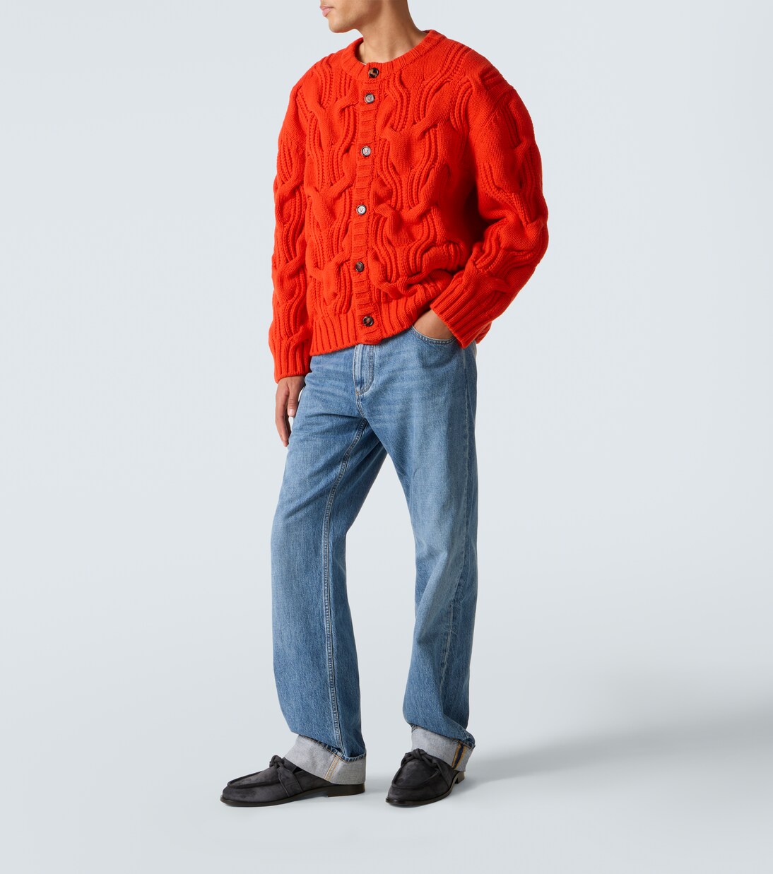 Astaire Knot suede loafers | Bottega Veneta