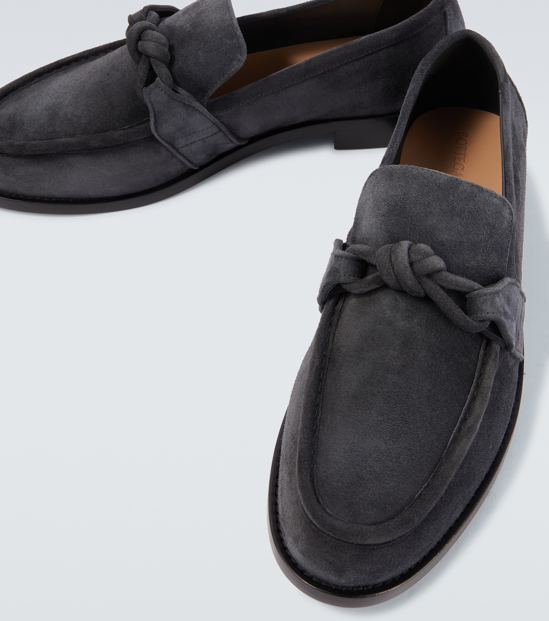 Astaire Knot suede loafers | Bottega Veneta