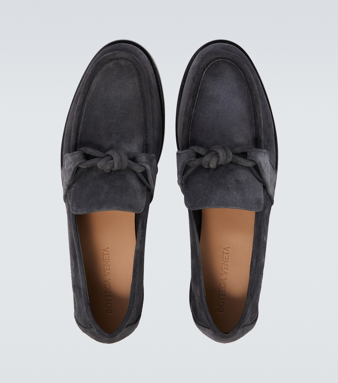 Astaire Knot suede loafers | Bottega Veneta