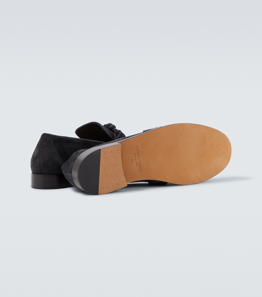 Astaire Knot suede loafers | Bottega Veneta