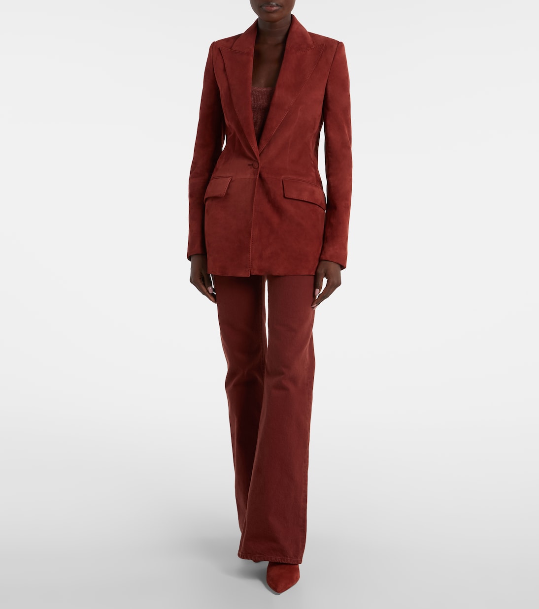 Blazer Leiva in suede | Gabriela Hearst