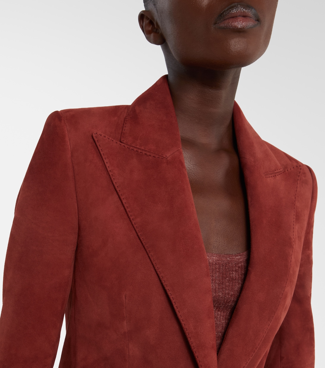 Blazer Leiva in suede | Gabriela Hearst