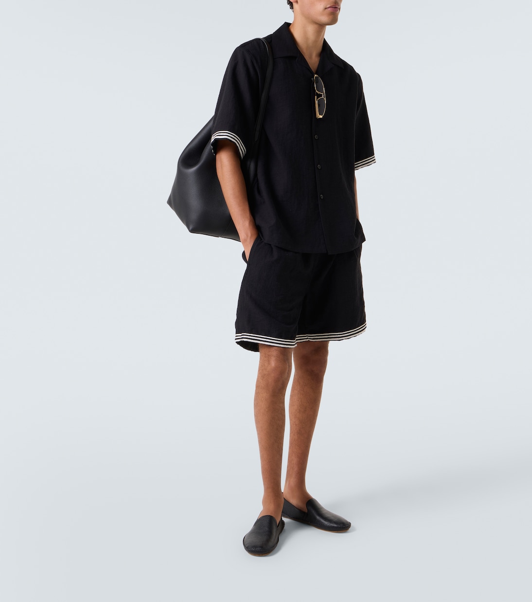 Shorts con ricamo | Commas